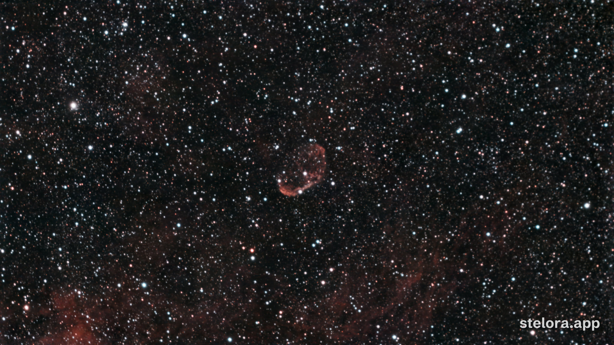 The finished image of C 27, processed with Stelora