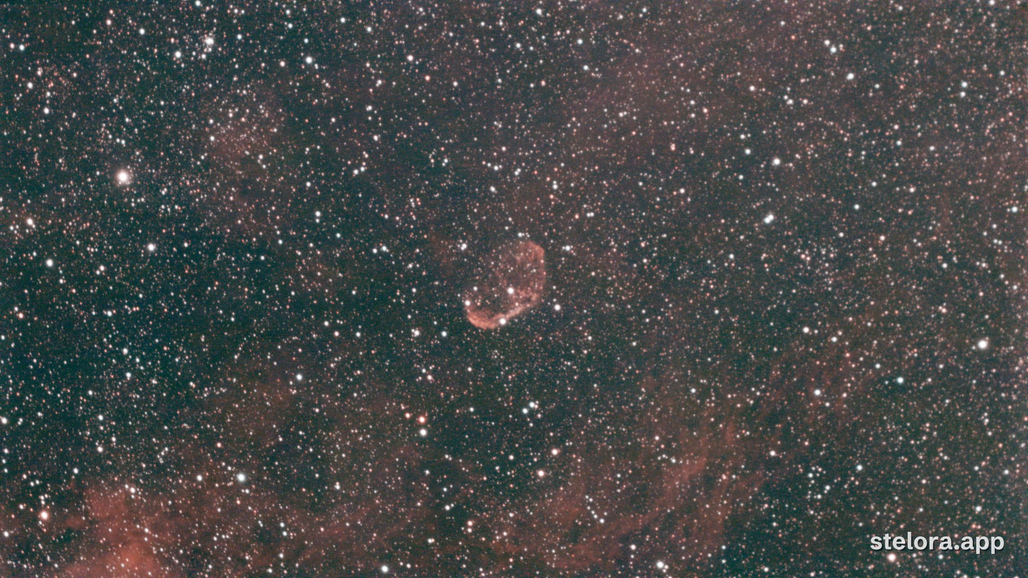 The raw capture of C 27, straight off the telescope