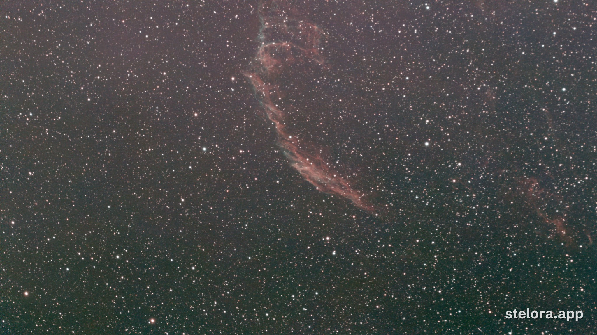 The raw capture of C 33, straight off the telescope